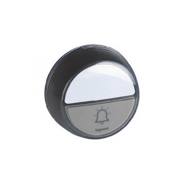 Legrand - Kit Carillon sans fil Confort - à Piles - Anthracite - Réf : 094253