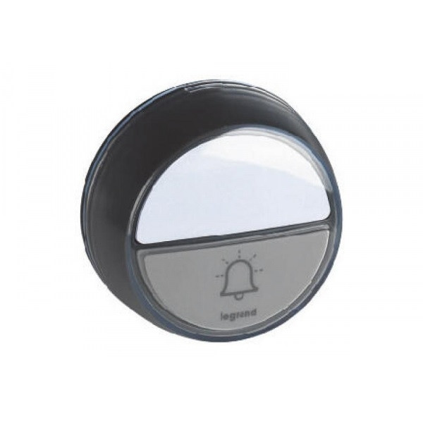 Legrand - Kit Carillon sans fil Confort - à Piles - Anthracite - Réf : 094253