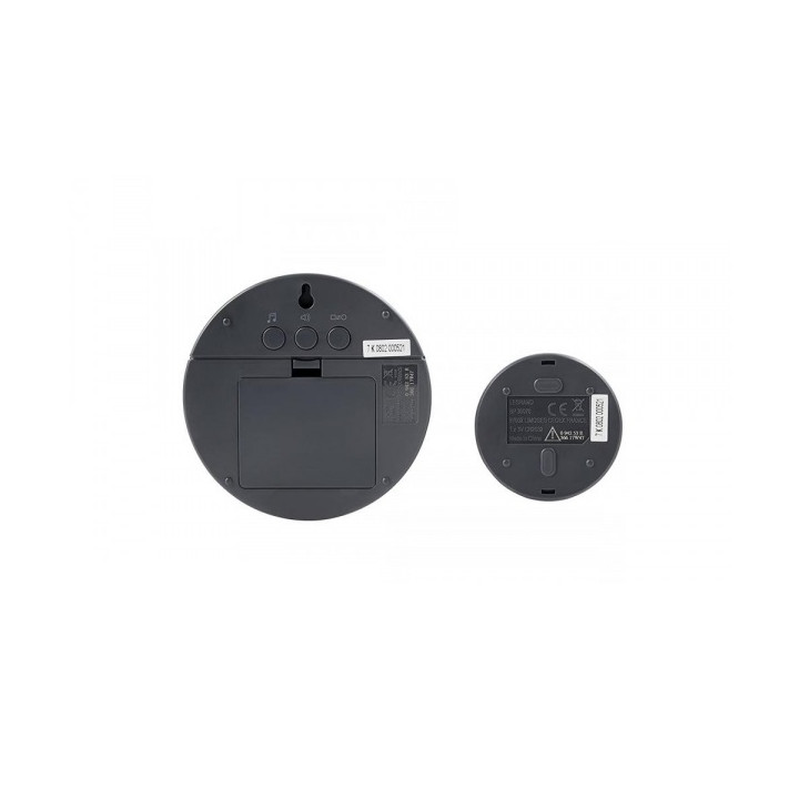 Legrand - Kit Carillon sans fil Confort - à Piles - Anthracite - Réf : 094253