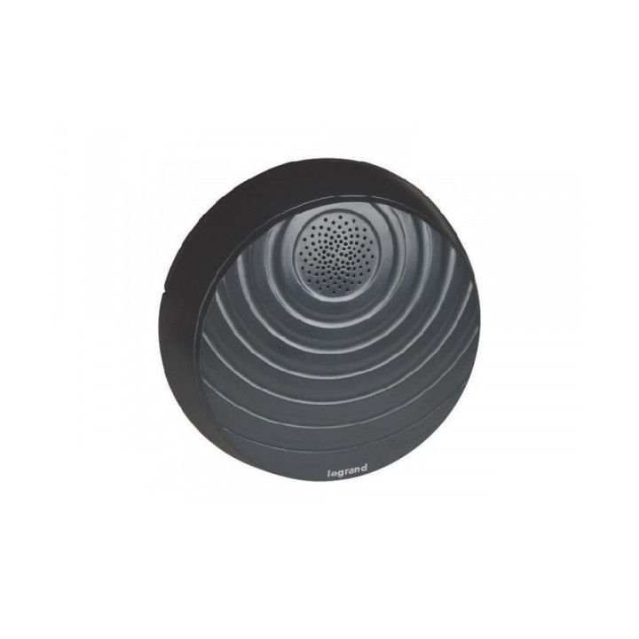 Legrand - Kit Carillon sans fil Confort - à Piles - Anthracite - Réf : 094253