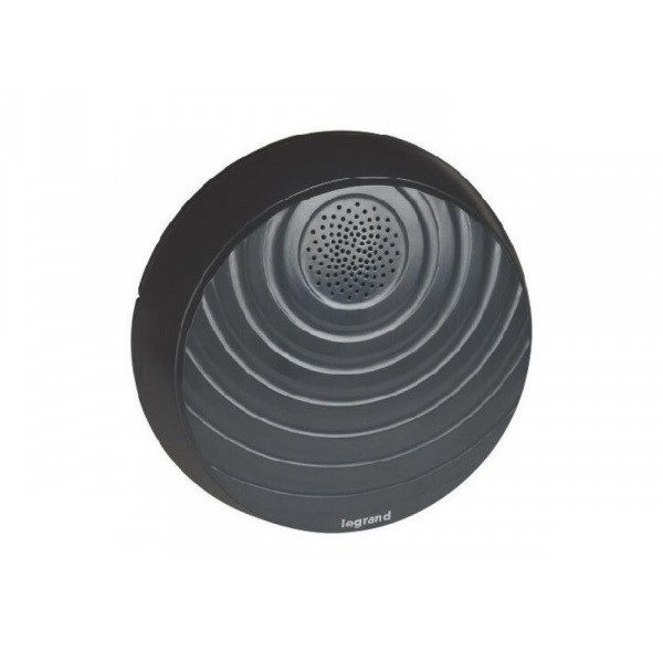 Legrand - Kit Carillon sans fil Confort - à Piles - Anthracite - Réf : 094253