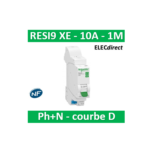 Disjoncteur embrochable Schneider Resi9 XE