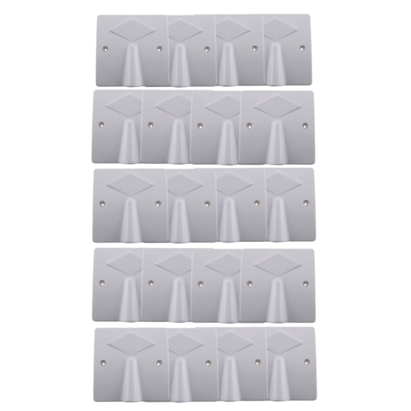 SIB - LOT de 20 Sorties de câbles 16/20A - à vis dim. 80x80 - Réf. : P11016x20