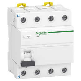 Schneider - ProDis iID K interrupteur différentiel PdC 4,5kA 4P 40A type AC 30mA - A9R55440