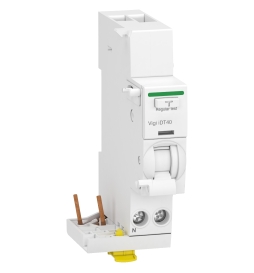 Schneider - Acti9 iDT40 - module différentiel Vigi - départ iDT40 - 1P+N 25A 300mA type ASI - Réf : A9Y65625
