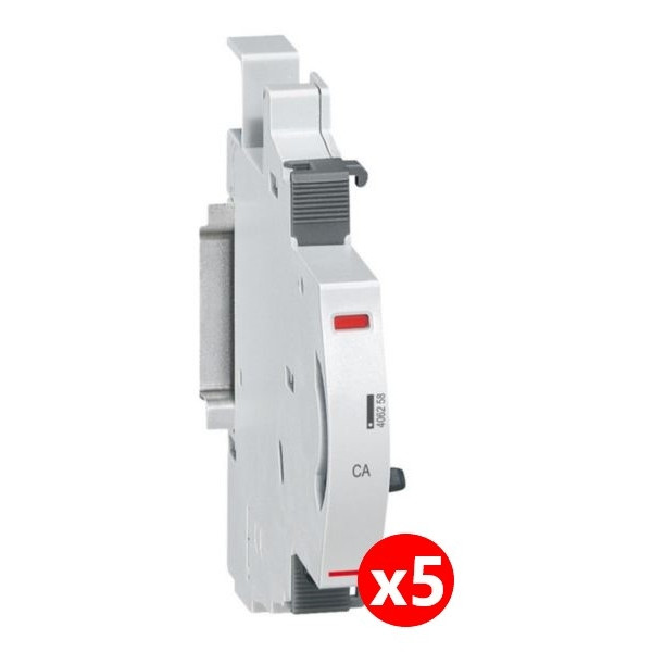 Legrand - LOT  de 5 Contacts auxiliaire inverseur (CA) - Réf. : 406258x5