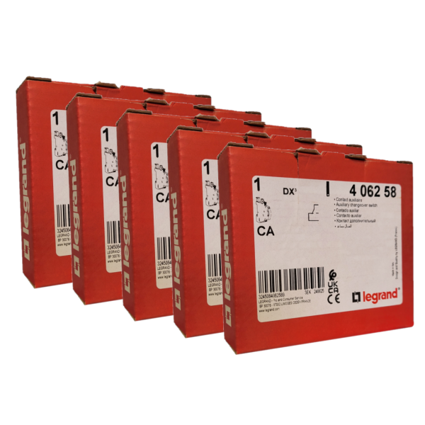 Legrand - LOT  de 5 Contacts auxiliaire inverseur (CA) - Réf. : 406258x5
