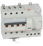 Legrand - Disjoncteur Différentiel - 4P - 40A - 300mA - Type AC - DX³ 6000A/10kA - Vis/Auto - Tête de groupe - Réf : 411220