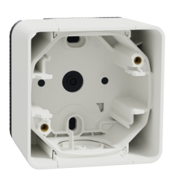 Schneider - Mureva Styl - Boîte 1 poste composable - en saillie - IP55 - IK08 - blanc - Réf : MUR39911