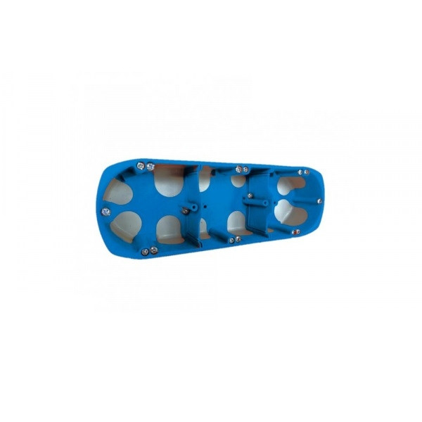 SIB - Boîte triple BBC entraxe 71 mm - prof 40mm - Réf.: P33971