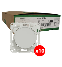 Schneider Odace - Obturateur blanc à vis - Réf : S520666x10