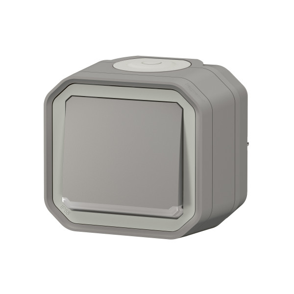 Legrand - Plexo - Interrupteur ou Va-et-Vient lumineux 10A - 250V - IP55/IK08 - Réf : 069713L