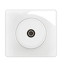 Legrand - Céliane 2024 - Prise TV simple mâle complet 1 poste - Réf : CG0382
