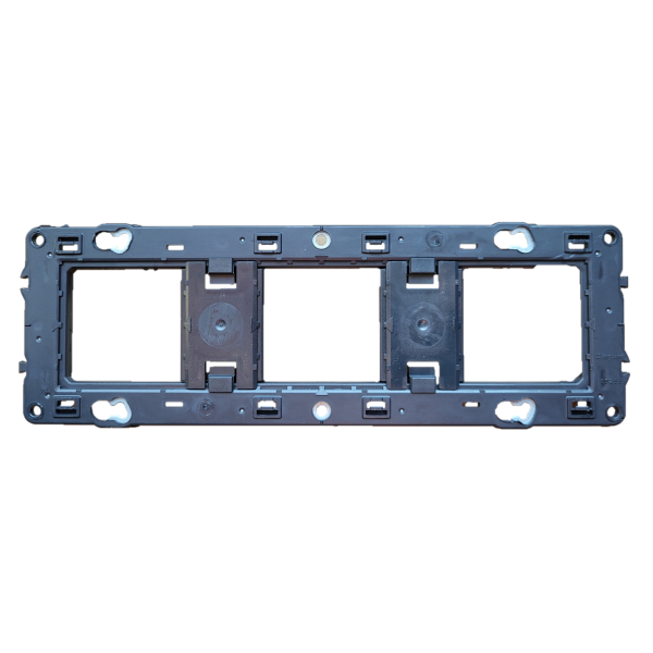 Legrand - Support triple 3 postes - Mosaic/Céliane - Fixation VIS - 3 x 2 modules - Réf : 080253