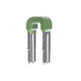 Hager - 10 Cavalier pont bornier terre sans vis - Réf : KN99E