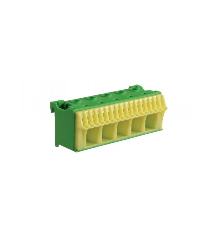 Bornier De Terre Sans Vis 14x4 Mm² 4x25 Mm² Hager KN18E Support Hager Gz30a