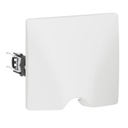 Legrand - Dooxie - Sortie de câble standard + Griffes - Blanc - Ref. : 600323 + 600049x2