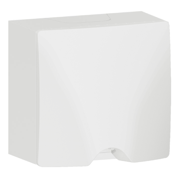 Legrand - Dooxie - Sortie de câble standard + Boite saillie 1 Poste - Blanc - Ref. : 600323 + 600041