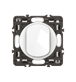 Legrand - Céliane 2024 - Bouton poussoir complet blanc - SANS PLAQUE - 1 poste - Réf : CX0031