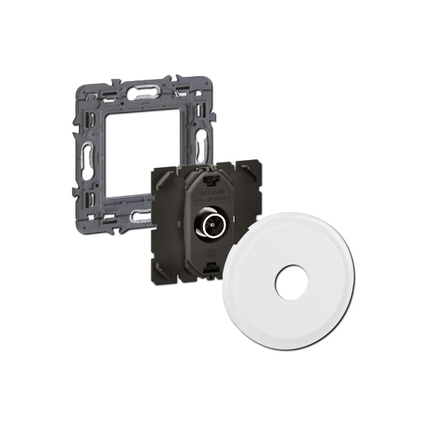 Legrand - Céliane 2024 - Prise TV simple mâle complet - SANS PLAQUE - 1 poste - Réf : CX0382