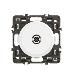 Legrand - Céliane 2024 - Prise TV simple mâle complet - SANS PLAQUE - 1 poste - Réf : CX0382