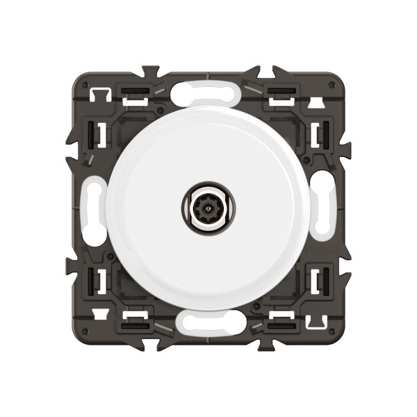 Legrand - Céliane 2024 - Prise TV simple mâle complet - SANS PLAQUE - 1 poste - Réf : CX0382