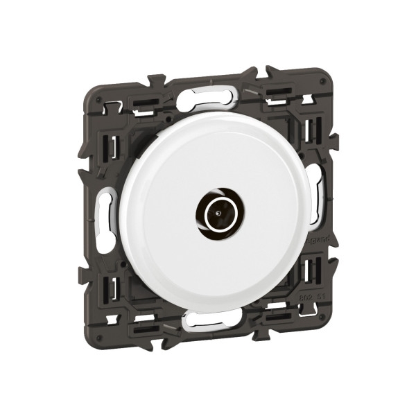 Legrand - Céliane 2024 - Prise TV simple mâle complet - SANS PLAQUE - 1 poste - Réf : CX0382