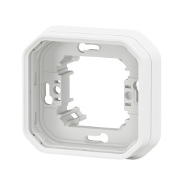 Legrand - Plexo L - Support plaque - Encastré - 1 poste - Blanc - Réf : 069692L