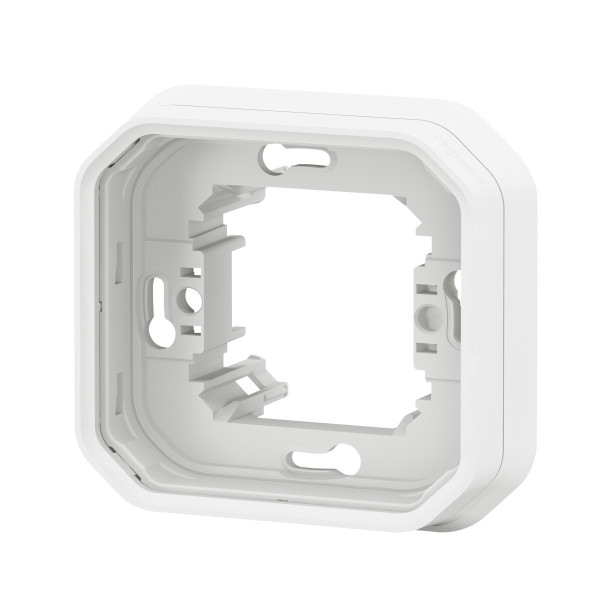 Legrand - Plexo L - Support plaque - Encastré - 1 poste - Blanc - Réf : 069692L