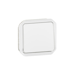 Legrand Plexo - Interrupteur ou Va-et-Vient - 10A - 250V - composable - étanche - IP55/IK08 - Blanc - Réf : 069611L