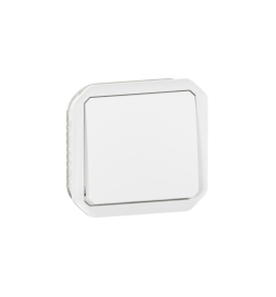 Legrand Plexo - Interrupteur ou Va-et-Vient - 10A - 250V - composable - étanche - IP55/IK08 - Blanc - Réf : 069611L