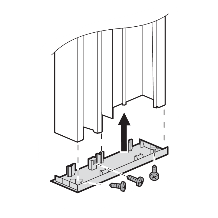 Legrand - Embout d'extrémité pour goulotte GTL Drivia 13 modules - Réf : 030087