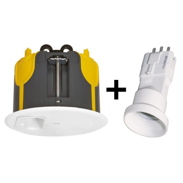 Legrand - LOT -  Point de centre DCL avec Douille E27 - BBC - Réf : 089377L+62103