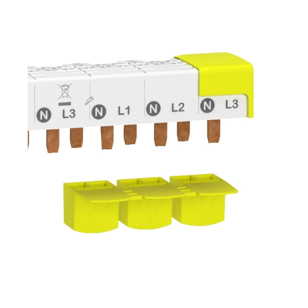 Schneider - Lot de 12 protèges dents dent de peigne horizontal Acti9 iDT40 et Resi9 XP