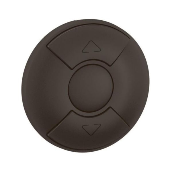 Legrand - Céliane 2024 - Enjoliveur pour commande de volet roulant -  Noir -  Réf : CN0043
