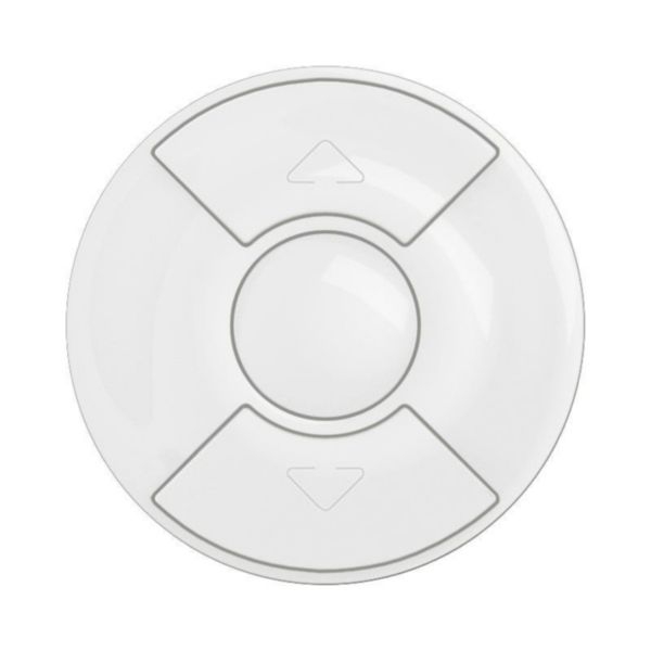 Legrand - Céliane 2024 - Enjoliveur pour commande de volet roulant -  Blanc -  Réf : CB0043