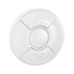 Legrand - Céliane 2024 - Enjoliveur pour commande de volet roulant -  Blanc -  Réf : CB0043