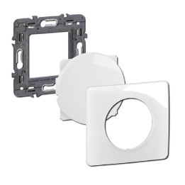 Legrand - Céliane 2024 - Obturateur complet blanc - 1 poste - Réf : CX0210 + CP0001