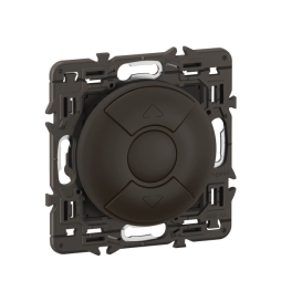 Legrand - Céliane 2024 - Interrupteur volet roulant complet - Noir -  Réf : CZ0043 + CP0101