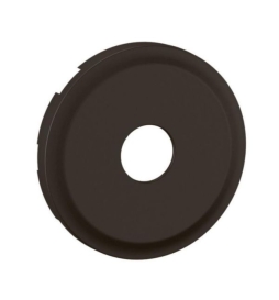 Legrand - Céliane 2024 - Enjoliveur pour prise TV mâle et type F à visser - Noir mat - Réf : CN0382