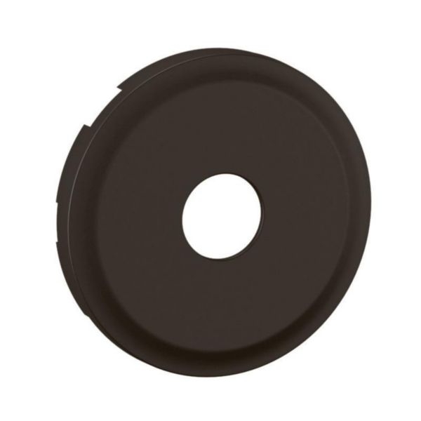 Legrand - Céliane 2024 - Enjoliveur pour prise TV mâle et type F à visser - Noir mat - Réf : CN0382