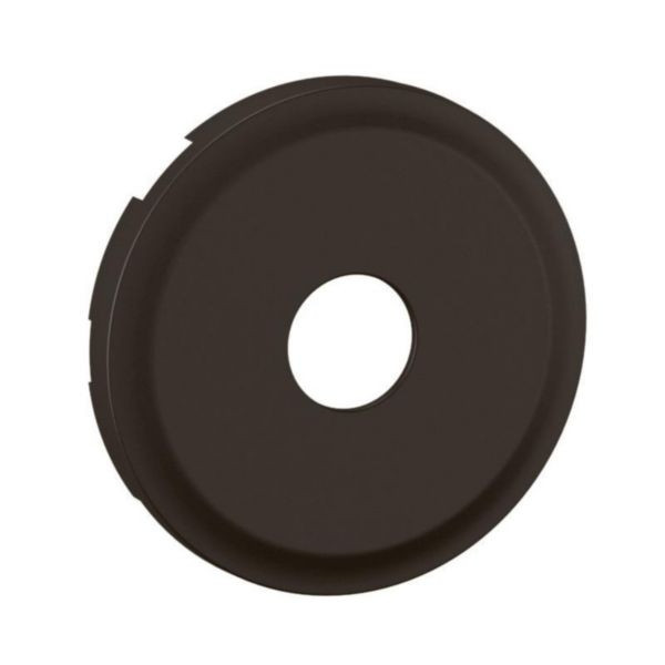Legrand - Céliane 2024 - Enjoliveur pour prise TV mâle et type F à visser - Noir mat - Réf : CN0382