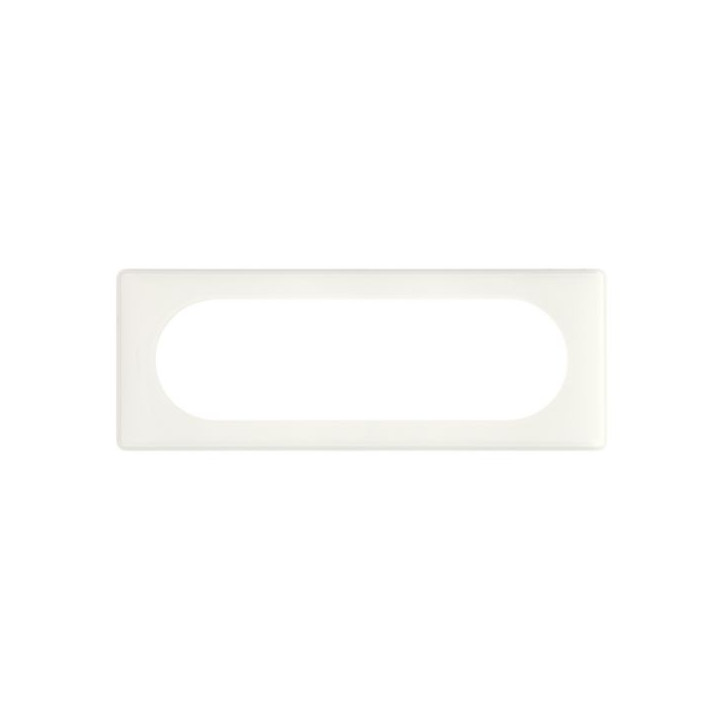 Legrand Céliane - Plaque 6/8M - Horizontal ou Vertical - Blanc - Réf : 066636