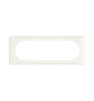 Legrand Céliane - Plaque 6/8M - Horizontal ou Vertical - Blanc - Réf : 066636