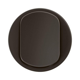 Legrand - Céliane 2024 - Enjoliveur pour interrupteur et ou va-et-vient - Noir - Réf : CN0001