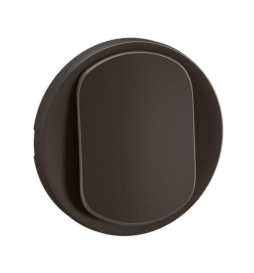 Legrand - Céliane 2024 - Enjoliveur pour interrupteur et ou va-et-vient - Noir - Réf : CN0001