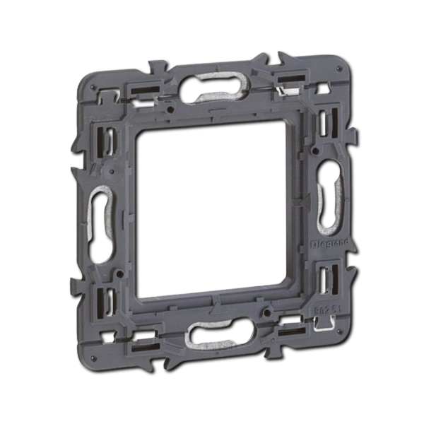 Legrand - Céliane 2024 - Double Interrupteur va-et-vient complet - Noir - 1 poste - Réf : CZ2001 + CP0101