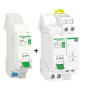 Schneider - LOT - Contacteur J/N heures creuses + DPN 2A XE + DPN 20A XE - Réf : R9ECT620+R9EFC602