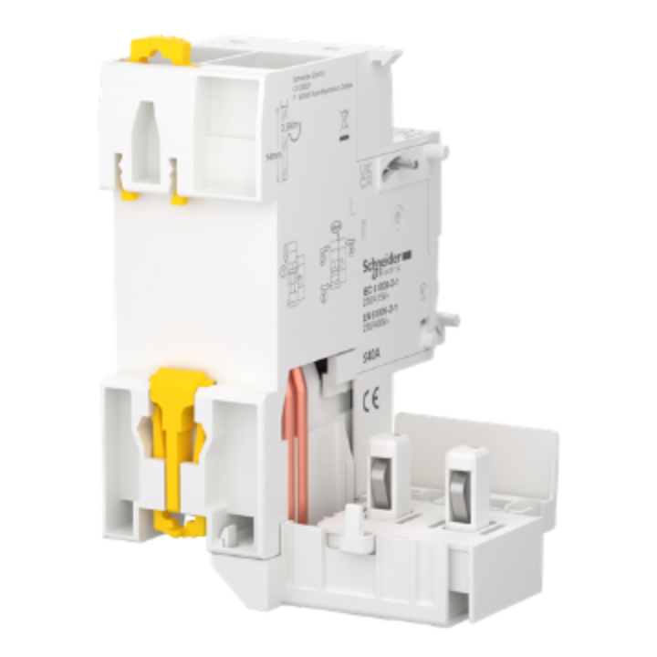 Schneider - Acti9 - iC60 - Bloc diff Vigi - 2P - 40A - 30mA - 230v -  type AC - Réf : A9Q11240