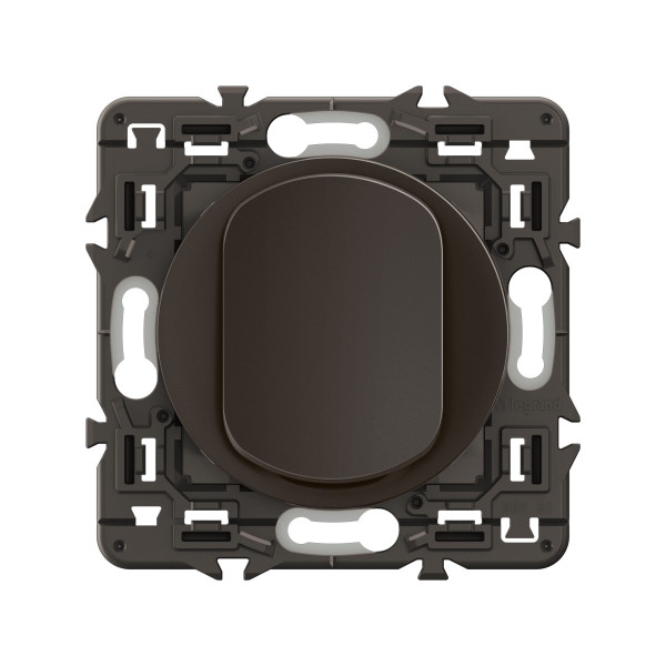 Legrand - Céliane 2024 - Poussoir complet - Noir - SANS PLAQUE - 1 poste - Réf : CZ0031